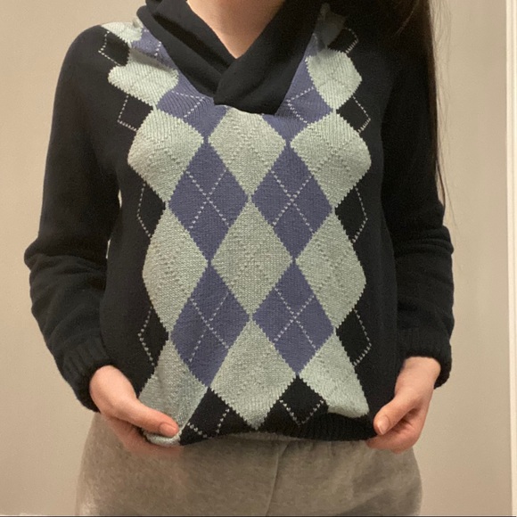 Tommy Hilfiger Argyle sweater - Picture 5 of 6